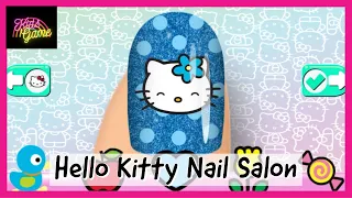 Hello Kitty Nail Salon | Design nails with Hello Kitty | Kids Game
