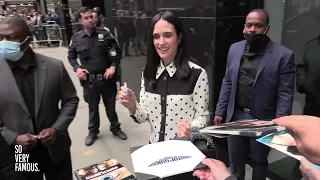 Jennifer Connelly promotes Top Gun: Maverick in NY