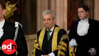 Tearful Speaker John Bercow Announces He'll Stand Down on Brexit Deadline Day