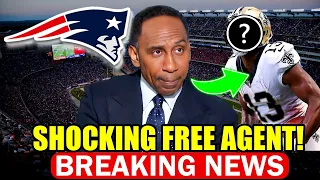 🏈🚨 BREAKING: PATRIOTS EYE MAJOR FREE AGENT WR SIGNING! PATRIOTS NEWS TODAY