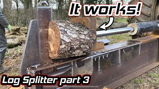 Making a log splitter. Part 3