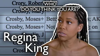 Why was Regina King's ancestor in prison?
