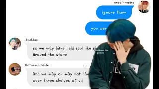 P1h texts- P1harmony goes to the store