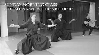 Sunday Morning Class Gohshinkan Ryu Honbu Dojo