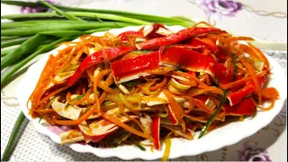 Крабовые палочки по-корейски.Острая закуска из крабовых палочек