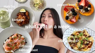 what i eat in a week 🍥🥟💕*asian food + realistic*