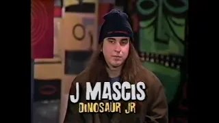 Lewis declares J Mascis of Dinosaur Jr is God on MTV 120 Minutes with Lewis Largent (1993.05.16)