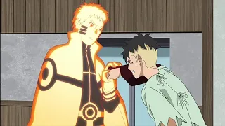 Naruto se encuentra con kawaki - Naruto adopta a kawaki - Boruto capitulo 191 sub español