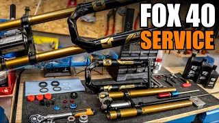 FOX 40 FEDERGABELSERVICE (FIT GRIP2 + FLOAT NA2) - ausführliche Serviceanleitung - BIKING IS AWESOME