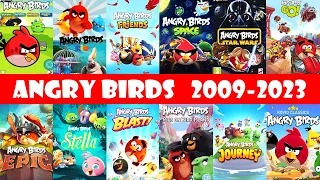 Angry Birds Game Evolution (2009-2023): Exploring the Feathered Odyssey