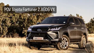 POV Drive in the 2023 Toyota Fortuner 2.8 GD6 VX 4x4