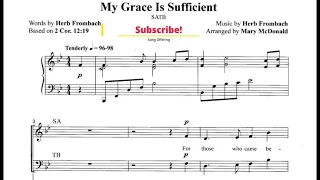 MY GRACE IS SUFFICIENT | DEMO | SATB | Song Offering