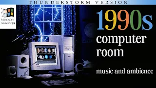 90s computer room [with rain ambience] ✨🛰️ 𝐰𝐢𝐧𝐝𝐨𝐰𝐬 𝟗𝟓 𝐧𝐨𝐬𝐭𝐚𝐥𝐠𝐢𝐚𝐜𝐨𝐫𝐞/𝐮𝐭𝐨𝐩𝐢𝐚𝐧 𝐬𝐜𝐡𝐨𝐥𝐚𝐬𝐭𝐢𝐜 𝐦𝐮𝐬𝐢𝐜 𝐦𝐢𝐱 🎧