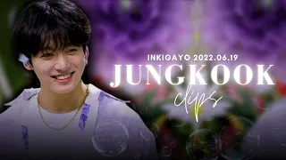 [HD] BTS JUNGKOOK FOCUS TWIXTOR CLIPS(+ae sharpen) | INKIGAYO 2022.06.19 'For Youth' Perf.