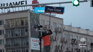 Rondo Praw Kobiet? Jest propozycja zmiany nazwy ronda w centrum stolicy