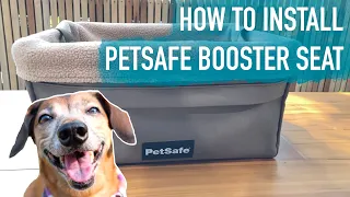 Petsafe Happy Ride Booster Seat for Dog Cat | How To Install