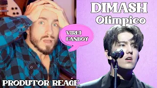 PRODUTOR REAGE à DIMASH Olimpico - VIREI FÃ DEPOIS DESSA! 😱