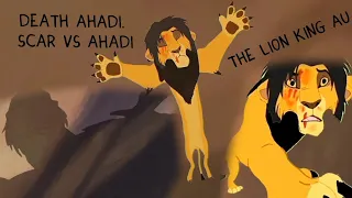 Death Ahadi. Scar vs Ahadi. (The lion king AU)