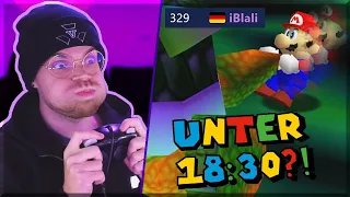 CHALLENGE: Mario 64 UNTER 18:30 MIN! (Any% 16Star SPEEDRUN)