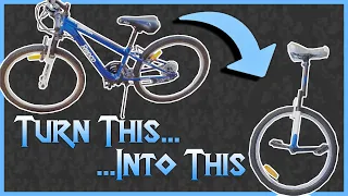 Can I Convert A Bike Into A Unicycle?