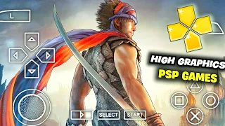 Top 15 High Graphics PSP Games for Android 2024 HD || PPSSPP Games Part2