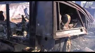Уничтожена колонна украинской техники под Березовое. Донецкой области!