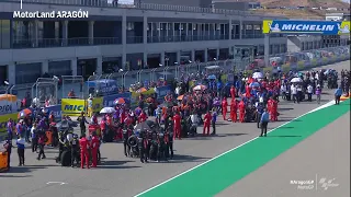 LIVE 📡 It's #MotoGP race time at the #AragonGP! 🏁