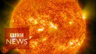 Nasa captures incredible 4k images of the Sun - BBC News