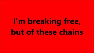 Of These Chains | Red | Lyrics Onscreen | Of Beauty And Rage | New Song 2015