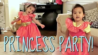 PRINCESS PARTY!!! - August 17, 2016 -  ItsJudysLife Vlogs