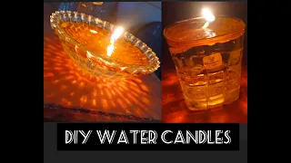 DIY water candle | how to make water candles at home?