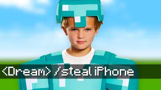 MINECRAFT KID STOLE MY PHONE...