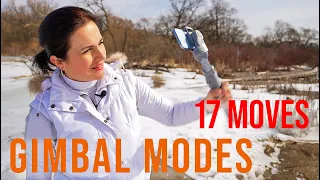 GIMBAL MODES EXPLAINED SIMPLE | 17 examples | smartphone filmmaking tutorial for beginners