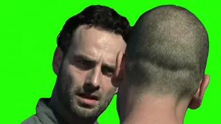 Rick Grimes "There Are No Rules" Green Screen