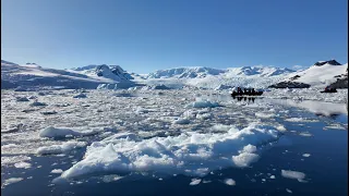 Antarctica  - Pushing Brash