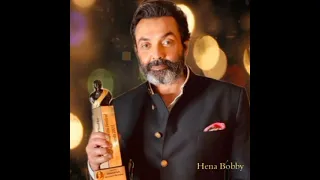 Bobby Deol winning Best Actor Award at Dadasaheb Phalke International Film festival | Aashram