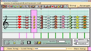 Mario Paint Composer: all