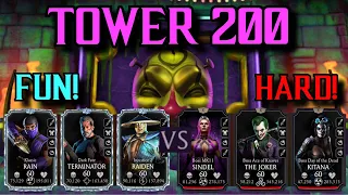MK Mobile TWISTED FATAL Tower 200 Boss Battle | Twisted Tower Fatal 200 Fight + Reward