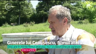 Profesorul Mircea Oprean, ginerele lui Nicolae Ceaușescu, zâmbește că a scăpat teafăr din atac