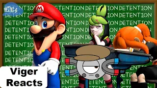 Viger Reacts to SMG4's "Mario Suffers Infinite Detention"