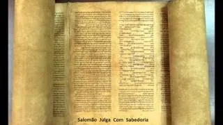 Salomão julga  com sabedoria   -   A Biblia Narrada por Cid Moreira (Velho Testamento)