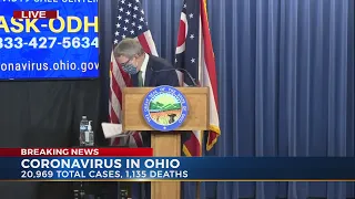 State of Ohio Governor DeWine coronavirus full press conference 5/5/2020.