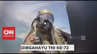 Full - Keren & Bangga! Ini Dia Atraksi Pertempuran Udara dan Laut di HUT TNI ke-72