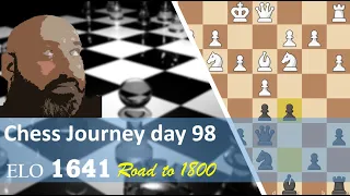 Chess journey road to 1800 day 98: Jobava London