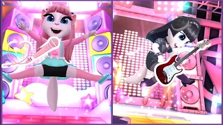 All 5 Dance Levels in My Talking Angela 2💃👯‍♀️🩰 | 2 Player Version | Most Popular Video 🌟