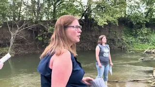 CQHEI evaluation of Blue River in New Castle Indiana