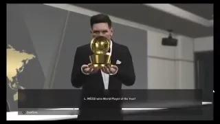 PES 2016 fifa ballon d'or 2015