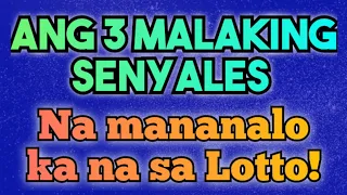 ⭐ANG TATLONG MALAKING SENYALES NA TATAMA KA NA SA LOTTO!- LAW OF ATTRACTION