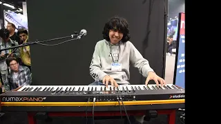 JUSTIN LEE SCHULTZ at THE NAMM SHOW 2023 and Studiologic Keyboards