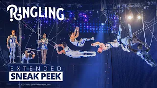 George Caceres and The Flying Caceres | Extended Sneak Peek Full Performance | Ringling